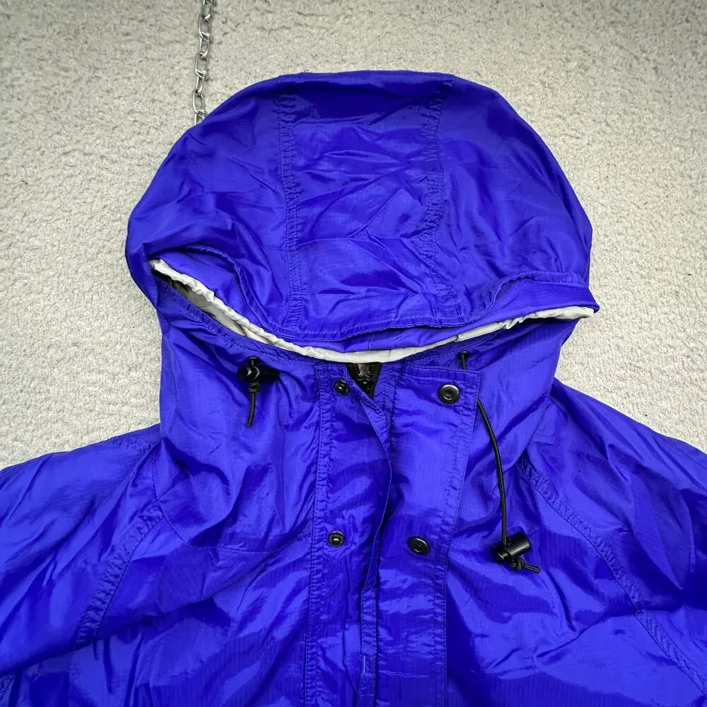 Vintage Bass Pro Shops Gore-Tex Jacket Mens 3XL Nylon Full Zip Hooded Rain Coat